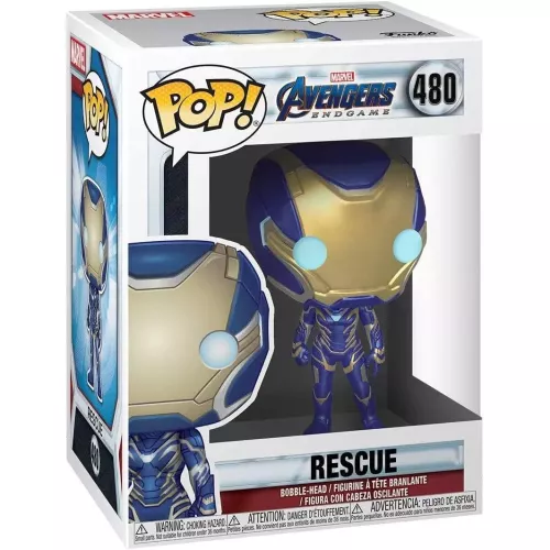 Funko Pop! Rescue #480 Marvel Avengers Endgame Vinyl Figure Box