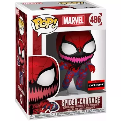 Funko Pop! Spider-Carnage #486 Marvel Vinyl Figure Box
