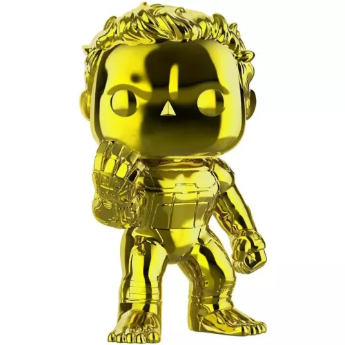 Funko Pop! Hulk #499 Yellow Chrome Marvel Avengers Endgame