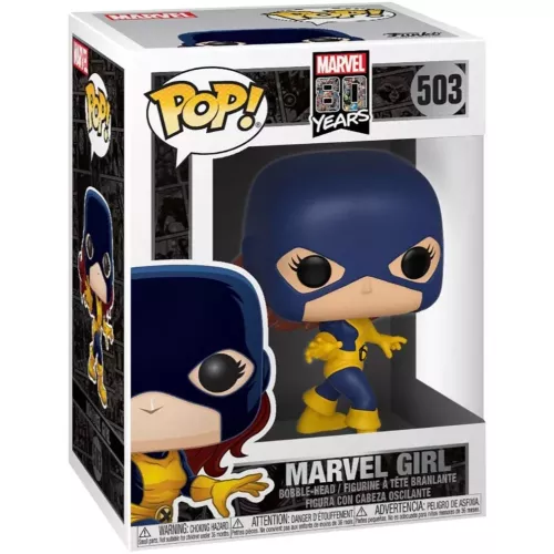 Funko Pop! Marvel Girl #503 Marvel 80 Years Vinyl Figure Box