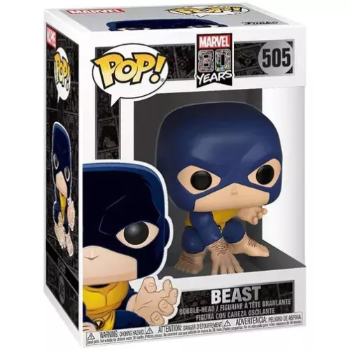 Funko Pop! Beast #505 Marvel 80 Years Vinyl Figure Box