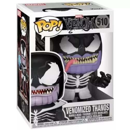 Funko Pop! Venomized Thanos #510 Marvel Venom Vinyl Figure Box