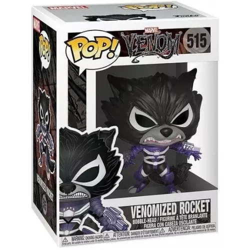 Funko Pop! Venomized Rocket #515 Marvel Venom Vinyl Figure Box