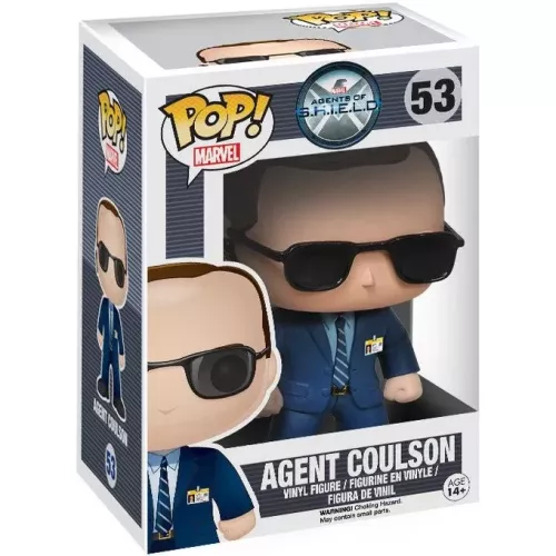 Funko Pop! Agent Coulson #53 Marvel Agents of S.H.I.E.L.D. Box