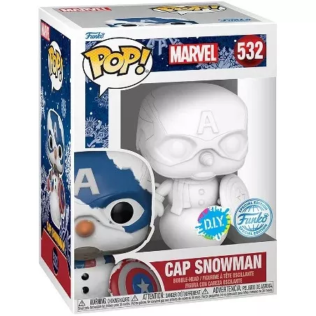 Cap Snowman Box