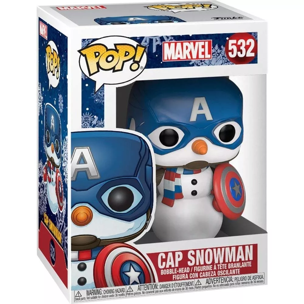Cap Snowman Box