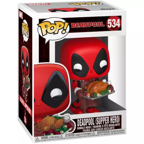 Funko Pop! Deadpool (Supper Hero) #534 Marvel Vinyl Figure Box