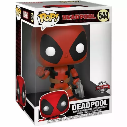 Funko Pop! Deadpool #544 10 Inch Marvel Vinyl Figure Box