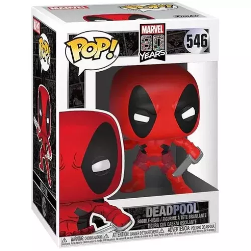 Funko Pop! Deadpool #546 Marvel 80 Years Vinyl Figure Box