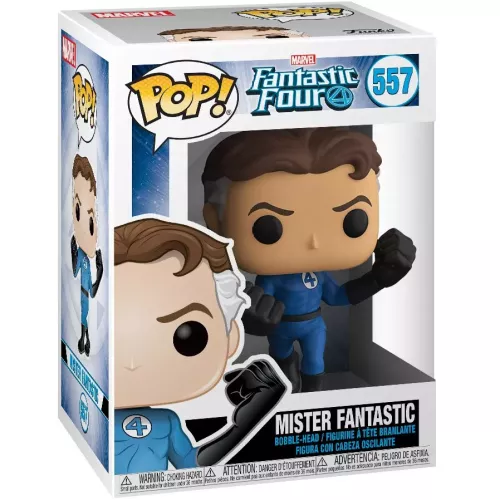 Funko Pop! Mister Fantastic #557 Marvel Fantastic Four Box