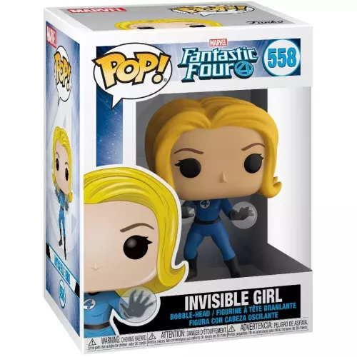 Funko Pop! Invisible Girl #558 Marvel Fantastic Four Box