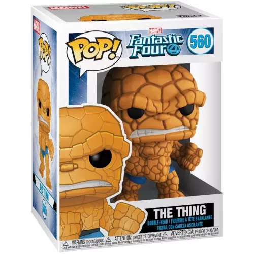 Funko Pop! The Thing #560 Marvel Fantastic Four Vinyl Figure Box