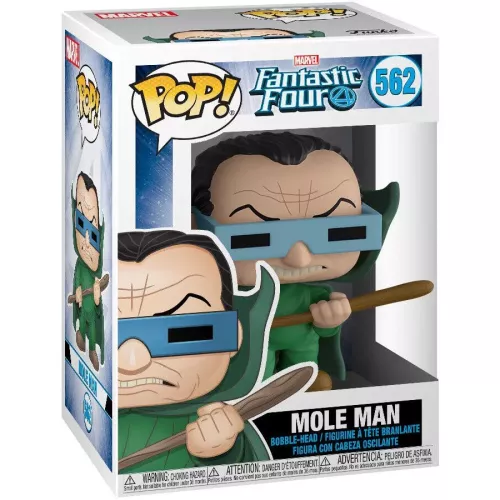 Funko Pop! Mole Man #562 Marvel Fantastic Four Vinyl Figure Box