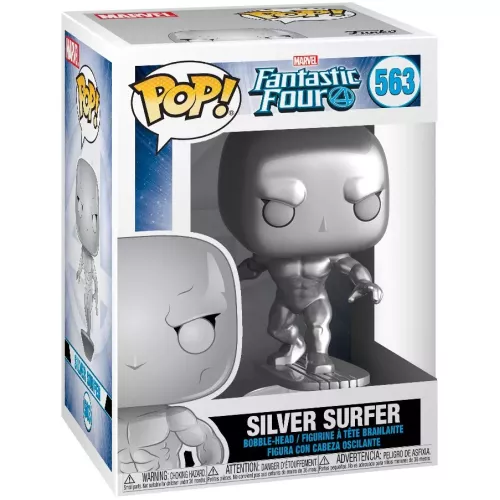 Funko Pop! Silver Surfer #563 Marvel Fantastic Four Box
