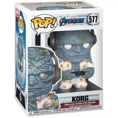 Funko Pop! Korg #577 Marvel Avengers Endgame Vinyl Figure Box