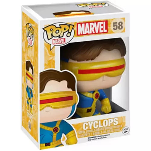 Funko Pop! Cyclops #58 Marvel Vinyl Figure Box