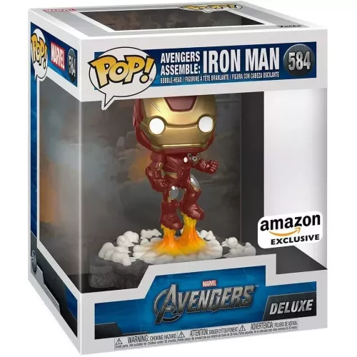 Funko Pop! Avengers Assemble: Iron Man #584 Build-A-Scene Box