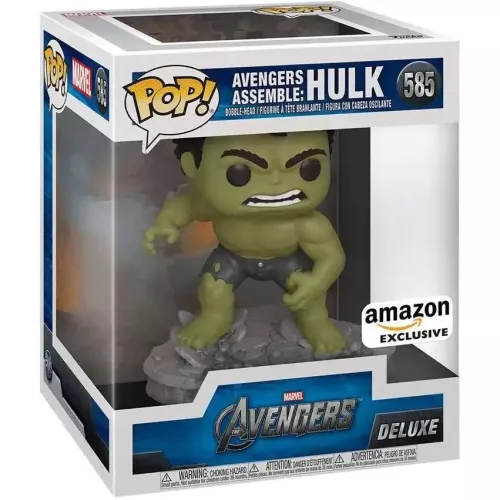 Funko Pop! Avengers Assemble: Hulk #585 Build-A-Scene Box