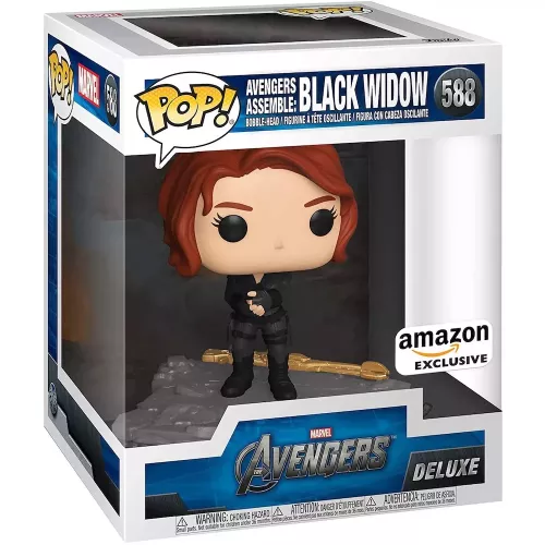 Funko Pop! Avengers Assemble: Black Widow #588 Build-A-Scene Box