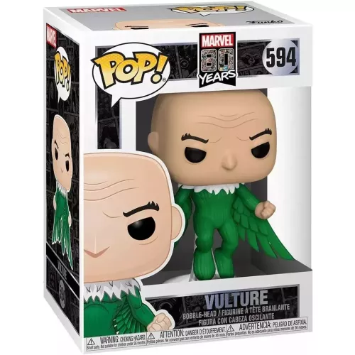 Funko Pop! Vulture #594 Marvel 80 Years Vinyl Figure Box