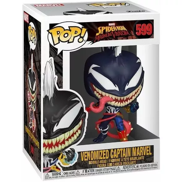 Venomized Captain Marvel Box