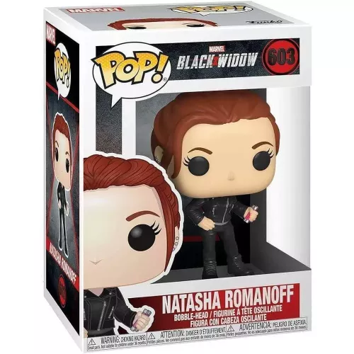 Funko Pop! Natasha Romanoff #603 Marvel Black Widow Box