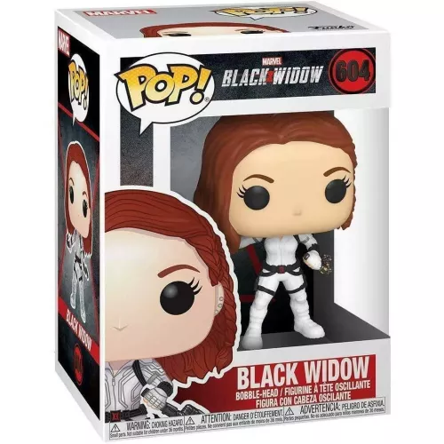 Funko Pop! Black Widow #604 Marvel Black Widow Vinyl Figure Box