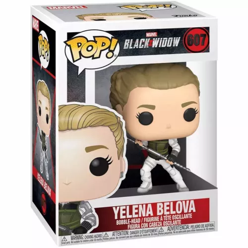 Funko Pop! Yelena Belova #607 Marvel Black Widow Vinyl Figure Box