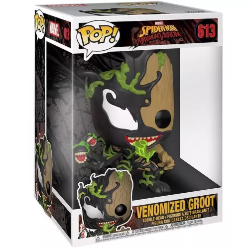 Funko Pop! Venomized Groot #613 10 Inch Marvel Spider-Man Maximum Venom Box