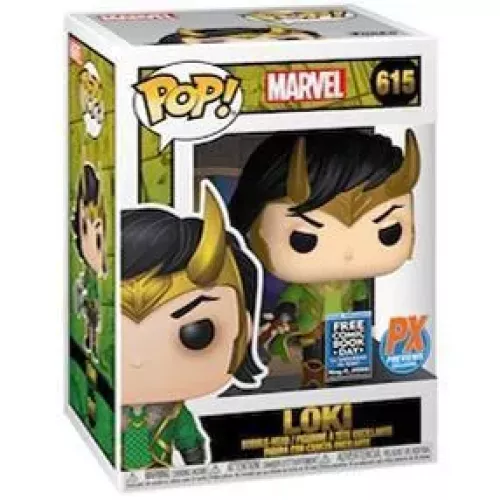 Funko Pop! Loki #615 Marvel Vinyl Figure Box