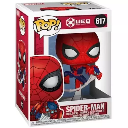 Funko Pop! Spider-Man #617 Worldwide Engineering Brigade Box