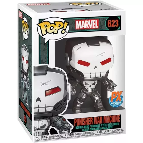 Funko Pop! Punisher War Machine #623 Marvel Vinyl Figure Box