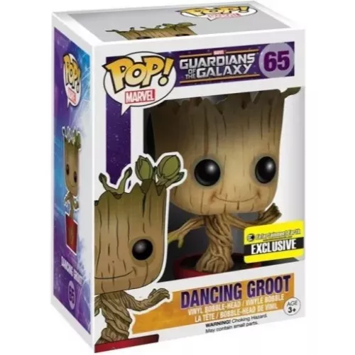 Funko Pop! Dancing Groot #65 Ravagers Pot Marvel Guardians of the Galaxy Box