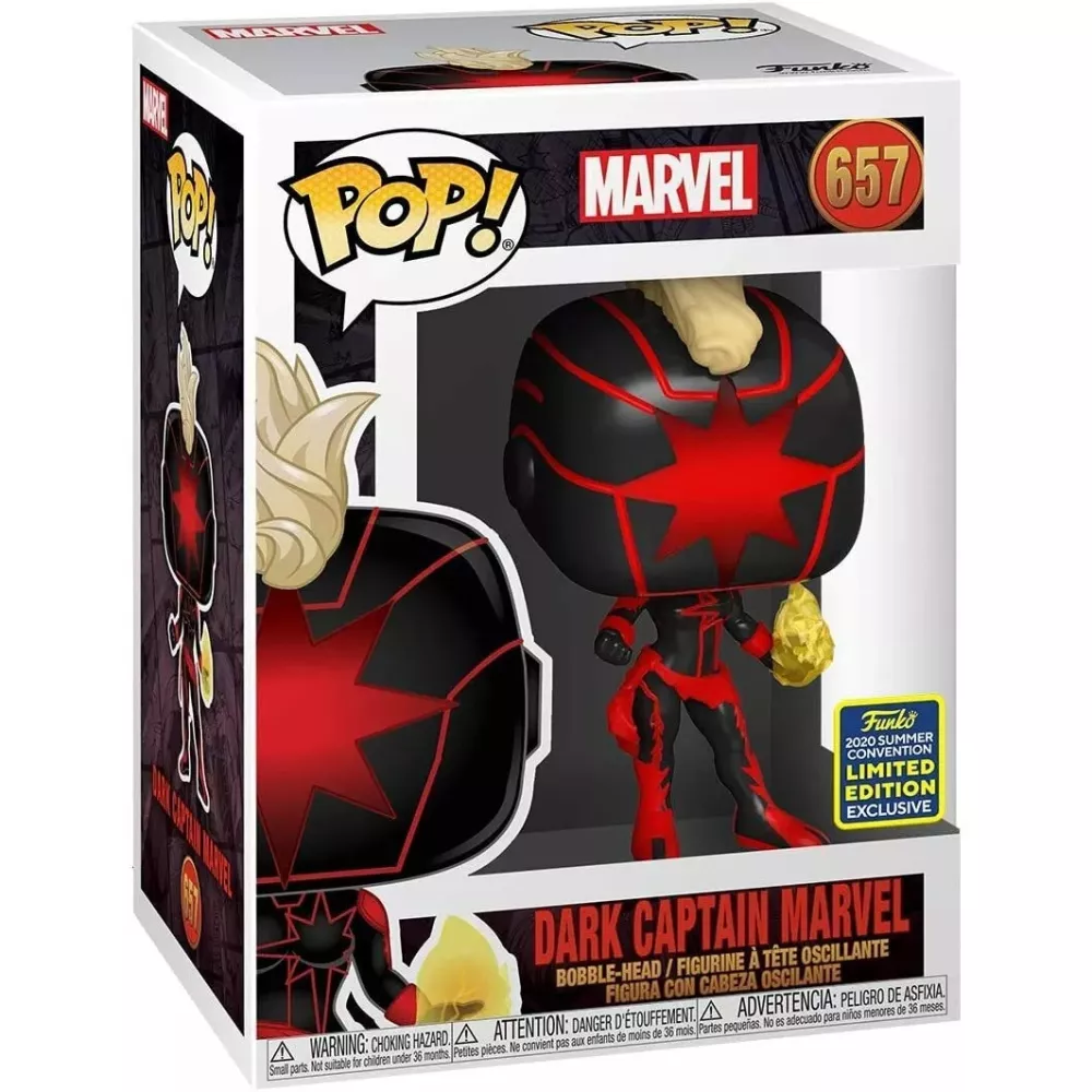 Dark Captain Marvel Box