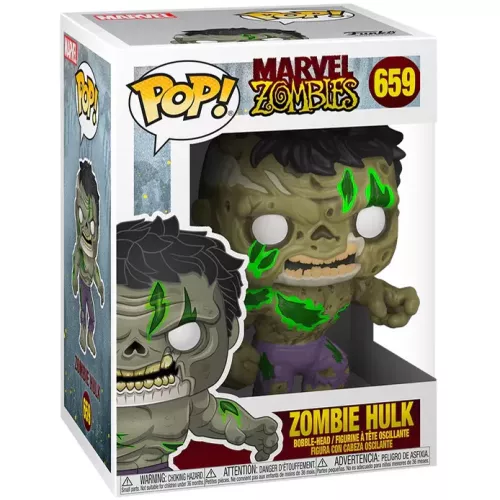 Funko Pop! Zombie Hulk #659 Marvel Zombies Vinyl Figure Box