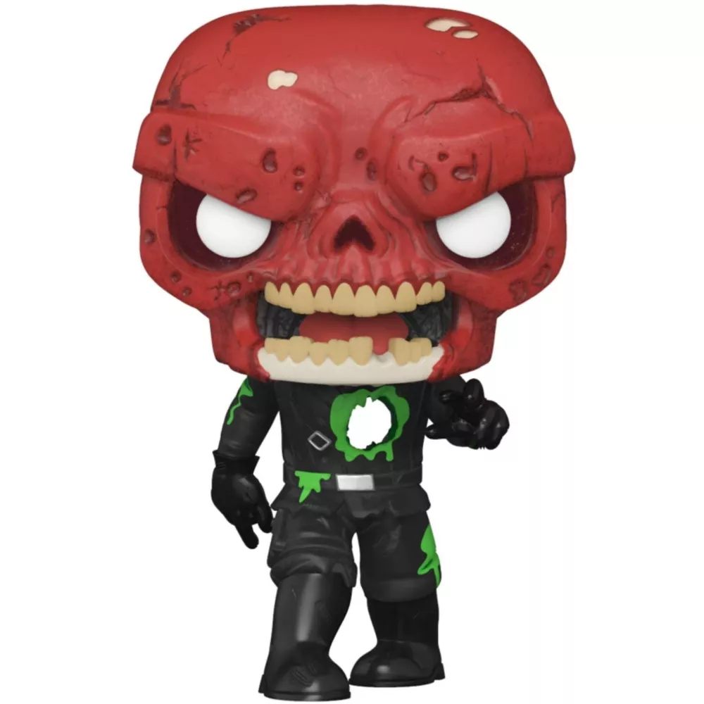Zombie Red Skull