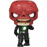 Zombie Red Skull