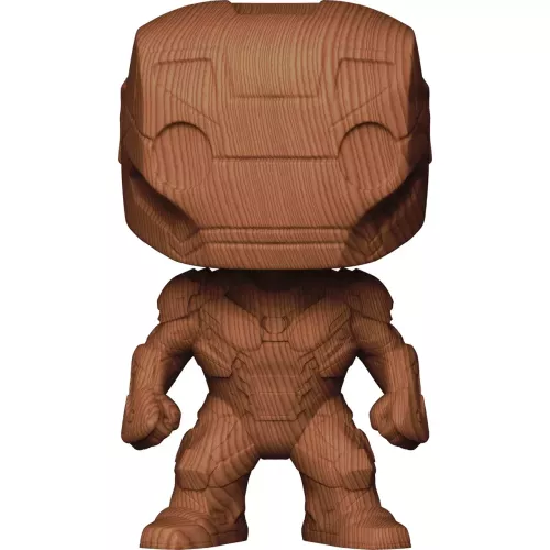 Funko Pop! Iron Man #674 Wood Marvel Vinyl Figure