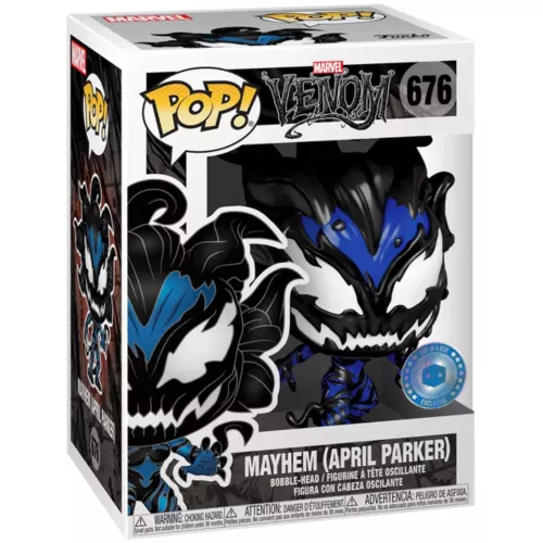 Funko Pop! Mayhem (April Parker) #676 Marvel Venom Box