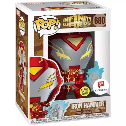 Funko Pop! Iron Hammer #680 Glows in the Dark Infinity Warps Box