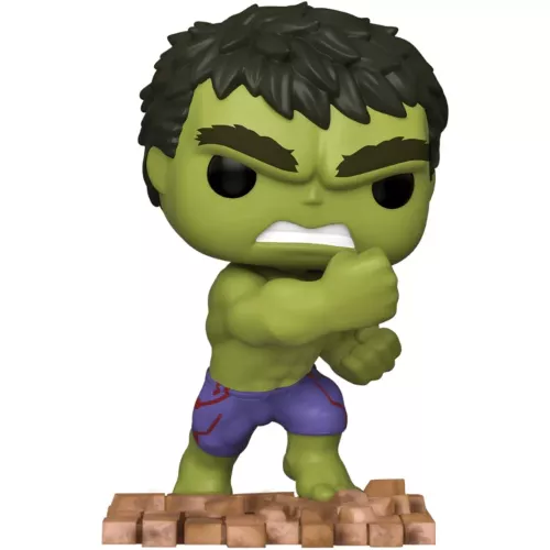 Funko Pop! Hulk #685 Punching Marvel Vinyl Figure