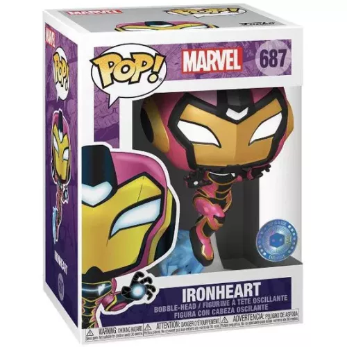 Funko Pop! Ironheart #687 Marvel Vinyl Figure Box