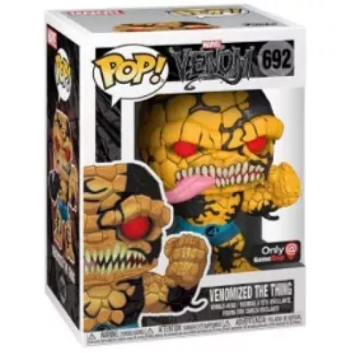 Funko Pop! Venomized The Thing #692 Marvel Venom Vinyl Figure Box