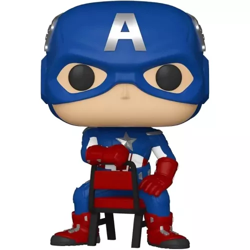 Funko Pop! Captain America #693 Chair Marvel Spider-Man Homecoming