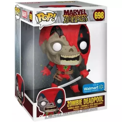 Funko Pop! Zombie Deadpool #698 10 Inch Marvel Zombies Box