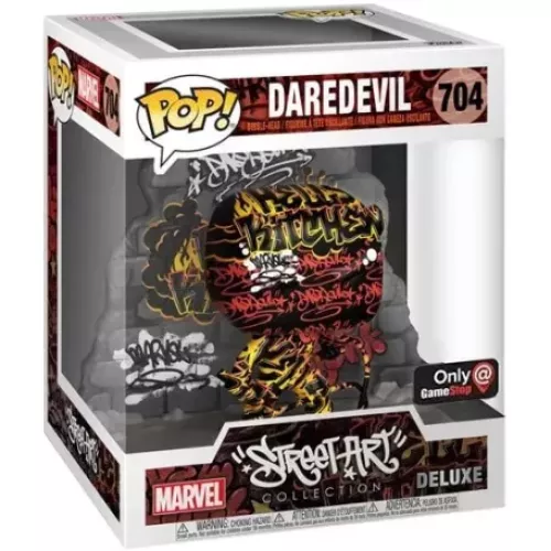 Funko Pop! Daredevil #704 Marvel Street Art Collection Box