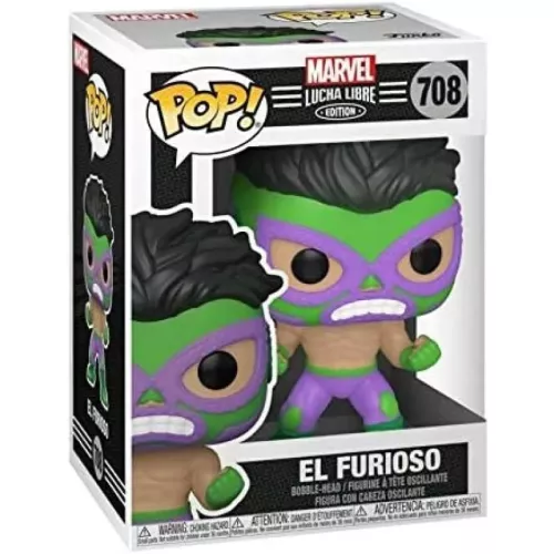 Funko Pop! El Furioso #708 Marvel Lucha Libre Edition Box