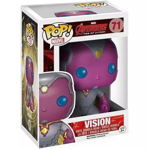 Funko Pop! Vision #71 Marvel Avengers Age of Ultron Box