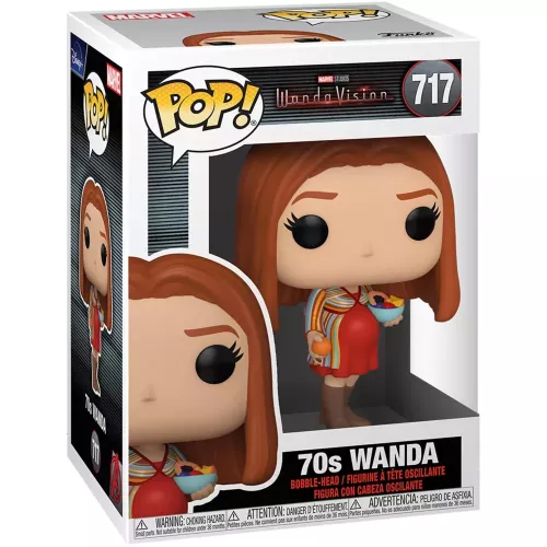 Funko Pop! 70s Wanda #717 Marvel Studios WandaVision Box