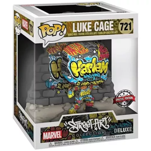 Funko Pop! Luke Cage #721 Marvel Street Art Collection Box